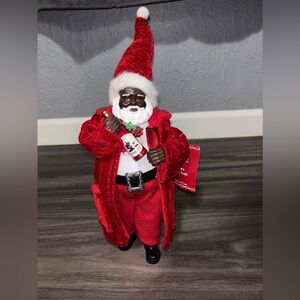 Ashland Red and White Santa Figurine